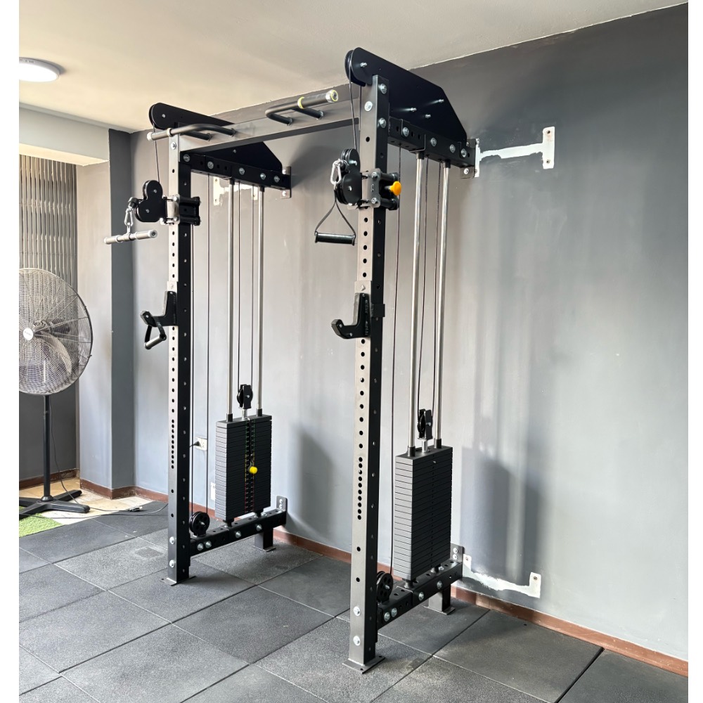 rack con poleas y bloques importados para gimnasio lima peru